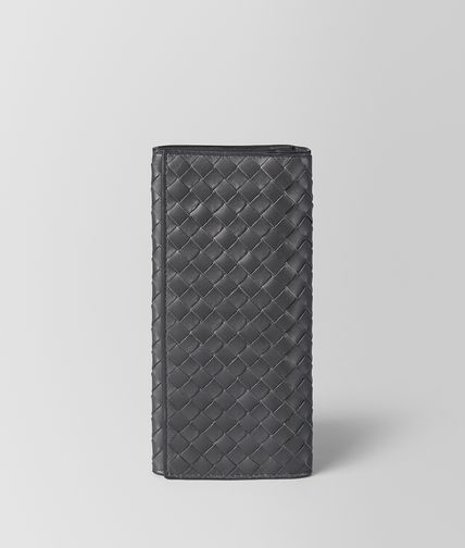 BOTTEGA VENETA - Ardoise Intrecciato VN Continental Wallet