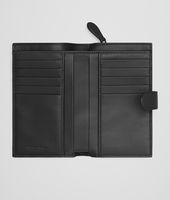 Bottega Veneta® Nero Intrecciato Nappa Continental Wallet Bottega Veneta® Nero Intrecciato Nappa Continental Wallet