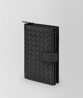 Bottega Veneta® Nero Intrecciato Nappa Continental Wallet Bottega Veneta® Nero Intrecciato Nappa Continental Wallet