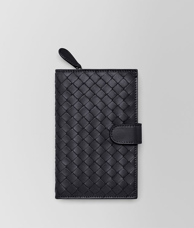 BOTTEGA VENETA CONTINENTAL PORTEMONNAIE AUS INTRECCIATO NAPPA IN TOURMALINE Continental Portemonnaie D fp