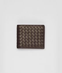 BOTTEGA VENETA - Wallets, Ebano Intrecciato VN Wallet