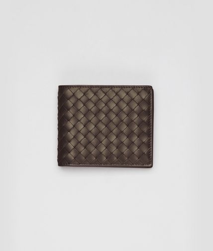 BOTTEGA VENETA - Ebano Intrecciato VN Wallet