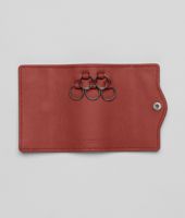 Bottega Veneta® Brique Intrecciato Nappa Key Case Bottega Veneta® Brique Intrecciato Nappa Key Case