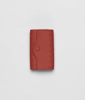 Bottega Veneta® Brique Intrecciato Nappa Key Case Bottega Veneta® Brique Intrecciato Nappa Key Case