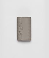 Bottega Veneta® Schlüsseletui aus Nappaleder Intrecciato Fume Bottega Veneta® Schlüsseletui aus Nappaleder Intrecciato Fume