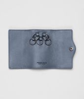 Bottega Veneta® Krim Intrecciato Nappa Key Case Bottega Veneta® Krim Intrecciato Nappa Key Case
