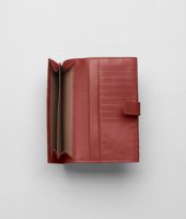 Bottega Veneta® Brique Intrecciato Nappa Continental Wallet Bottega Veneta® Brique Intrecciato Nappa Continental Wallet