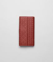 Bottega Veneta® Brique Intrecciato Nappa Continental Wallet Bottega Veneta® Brique Intrecciato Nappa Continental Wallet