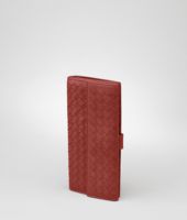 Bottega Veneta® Brique Intrecciato Nappa Continental Wallet Bottega Veneta® Brique Intrecciato Nappa Continental Wallet