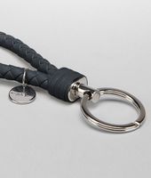 Bottega Veneta® Tourmaline Intrecciato Nappa Key Ring Bottega Veneta® Tourmaline Intrecciato Nappa Key Ring