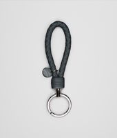 Bottega Veneta® Tourmaline Intrecciato Nappa Key Ring Bottega Veneta® Tourmaline Intrecciato Nappa Key Ring