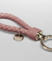Bottega Veneta® Watteau Intrecciato Nappa Key Ring Bottega Veneta® Watteau Intrecciato Nappa Key Ring
