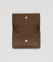 Bottega Veneta® Junior Intrecciato Nappa Card Case Bottega Veneta® Junior Intrecciato Nappa Card Case