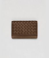 Bottega Veneta® Junior Intrecciato Nappa Card Case Bottega Veneta® Junior Intrecciato Nappa Card Case