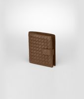 Bottega Veneta® Junior Intrecciato Nappa French Flap Wallet Bottega Veneta® Junior Intrecciato Nappa French Flap Wallet
