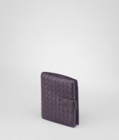 Bottega Veneta® French Flap Portemonnaie aus Nappaleder Intrecciato Quetsche Bottega Veneta® French Flap Portemonnaie aus Nappaleder Intrecciato Quetsche