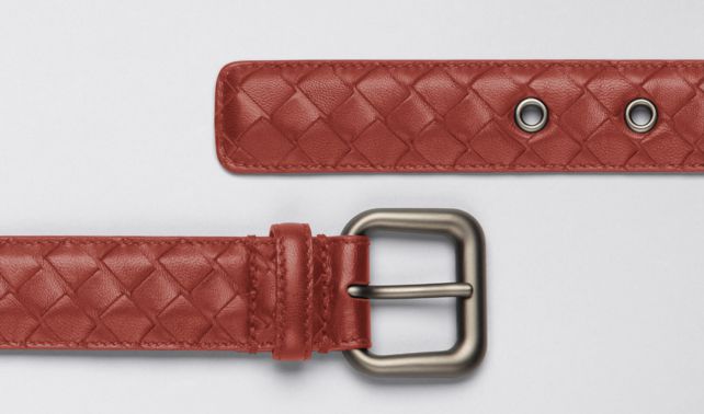 BOTTEGA VENETA - Intrecciato Nappa Belt