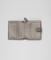 Bottega Veneta® Fume Intrecciato Nappa French Flap Wallet Bottega Veneta® Fume Intrecciato Nappa French Flap Wallet