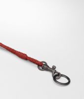Bottega Veneta® Brique Intrecciato Nappa Key Ring Bottega Veneta® Brique Intrecciato Nappa Key Ring