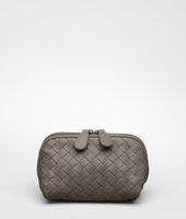 Bottega Veneta® Kosmetiktasche aus Nappaleder Intrecciato Shadow Bottega Veneta® Kosmetiktasche aus Nappaleder Intrecciato Shadow