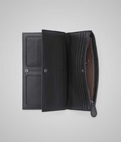 Bottega Veneta® Nero Intrecciato Nappa Continental Wallet Bottega Veneta® Nero Intrecciato Nappa Continental Wallet