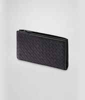 Bottega Veneta® Nero Intrecciato Nappa Continental Wallet Bottega Veneta® Nero Intrecciato Nappa Continental Wallet