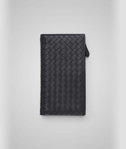 BOTTEGA VENETA - Nero Intrecciato Nappa Continental Wallet