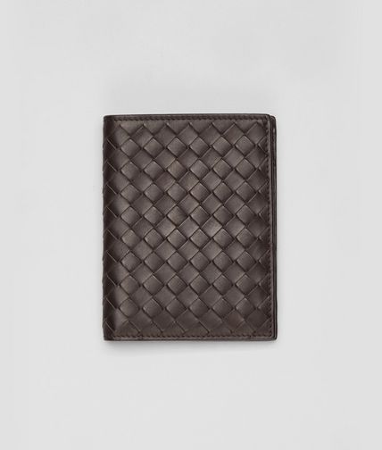BOTTEGA VENETA - Ebano Intrecciato VN Wallet
