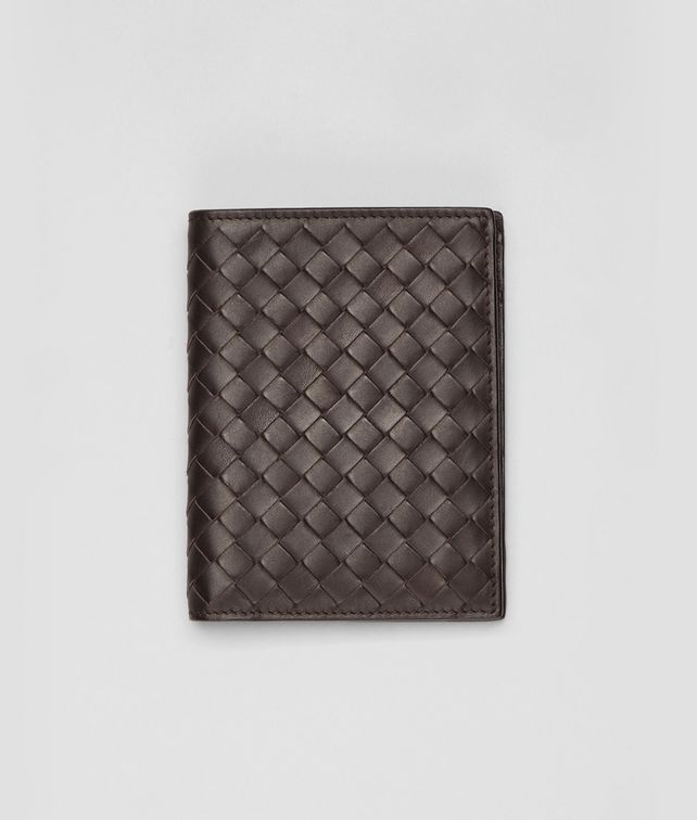BOTTEGA VENETA Portafoglio Ebano in VN Intrecciato Portafoglio bi-fold U fp