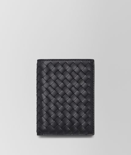 BOTTEGA VENETA - Nero Intrecciato VN Wallet