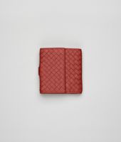 Bottega Veneta® Brique Intrecciato Nappa French Flap Wallet Bottega Veneta® Brique Intrecciato Nappa French Flap Wallet