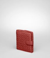 Bottega Veneta® Brique Intrecciato Nappa French Flap Wallet Bottega Veneta® Brique Intrecciato Nappa French Flap Wallet
