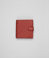 Bottega Veneta® Brique Intrecciato Nappa French Flap Wallet Bottega Veneta® Brique Intrecciato Nappa French Flap Wallet