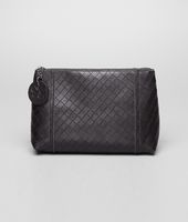 Bottega Veneta® Nero Intrecciomirage Cosmetic Case Bottega Veneta® Nero Intrecciomirage Cosmetic Case