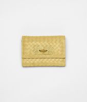 Bottega Veneta® Washed Light Calf Intrecciato Ayers Wallet Bottega Veneta® Washed Light Calf Intrecciato Ayers Wallet