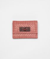 Bottega Veneta® Washed Light Calf Intrecciato Ayers Wallet Bottega Veneta® Washed Light Calf Intrecciato Ayers Wallet