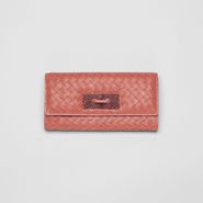 Washed Light Calf Intrecciato Ayers Continental Wallet - Wallet - BOTTEGA VENETA - PE13 - 820