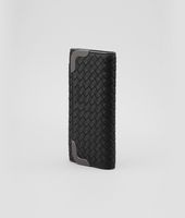 Bottega Veneta® Continental Portemonnaie aus Nappa Intrecciato Nero Bottega Veneta® Continental Portemonnaie aus Nappa Intrecciato Nero