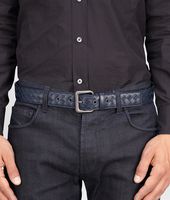 Bottega Veneta® Light Tourmaline Intrecciato VN Belt Bottega Veneta® Light Tourmaline Intrecciato VN Belt