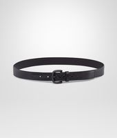 Bottega Veneta® Nero Light Calf Intreccio Scolpito Belt Bottega Veneta® Nero Light Calf Intreccio Scolpito Belt