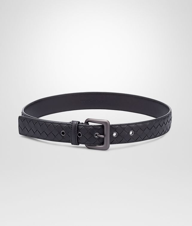 BOTTEGA VENETA Nero Intrecciato Nappa Belt Belt D fp