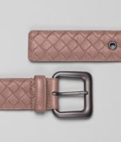 Bottega Veneta® Watteau Intrecciato Nappa Belt Bottega Veneta® Watteau Intrecciato Nappa Belt