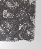 Bottega Veneta® Black White Silk Scarf Bottega Veneta® Black White Silk Scarf