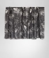 Bottega Veneta® Black White Silk Scarf Bottega Veneta® Black White Silk Scarf