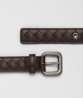 Bottega Veneta® Ebano Intrecciato VN Belt Bottega Veneta® Ebano Intrecciato VN Belt