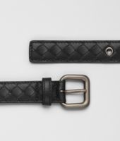 Bottega Veneta® Nero Intrecciato VN Belt Bottega Veneta® Nero Intrecciato VN Belt
