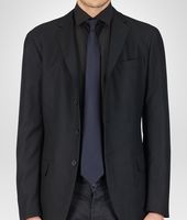Bottega Veneta® Midnight Blue Silk Tie Bottega Veneta® Midnight Blue Silk Tie