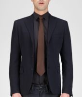 Bottega Veneta® Coffee Silk Tie Bottega Veneta® Coffee Silk Tie