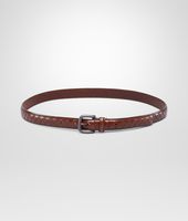 Bottega Veneta® Ebano Intreccio Scolpito Belt Bottega Veneta® Ebano Intreccio Scolpito Belt