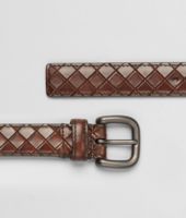 Bottega Veneta® Ebano Intreccio Scolpito Belt Bottega Veneta® Ebano Intreccio Scolpito Belt